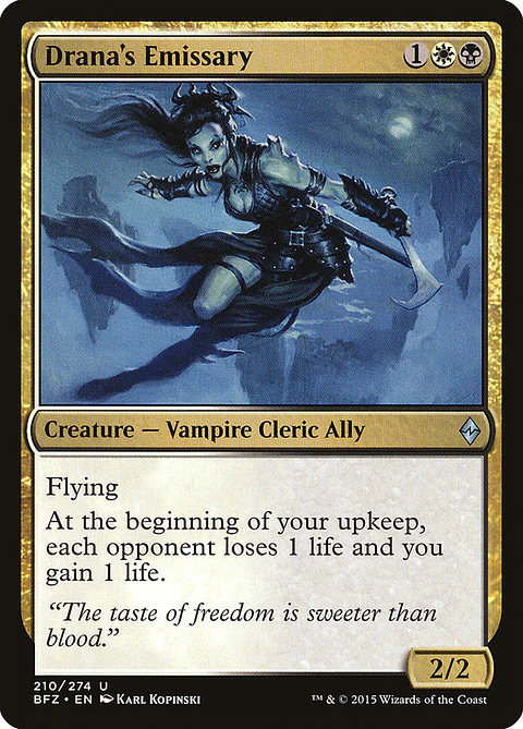 Drana's Emissary | Inglés | NM | BFZ