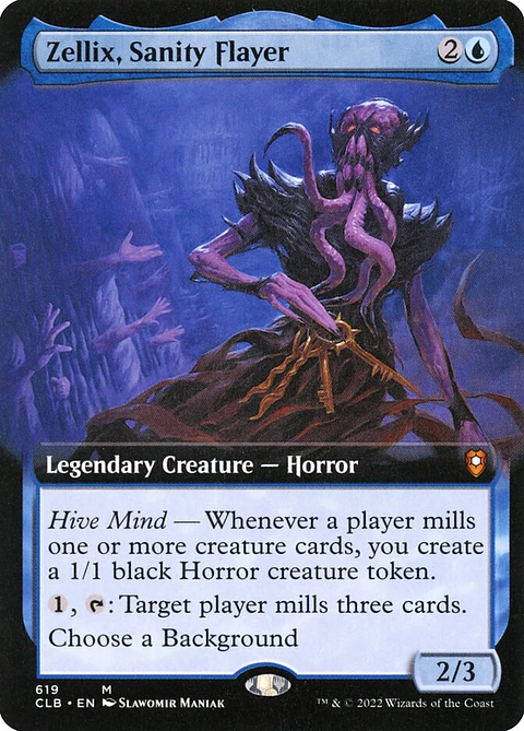 Zellix, Sanity Flayer (Extended Art) | Inglés | EX | CLB