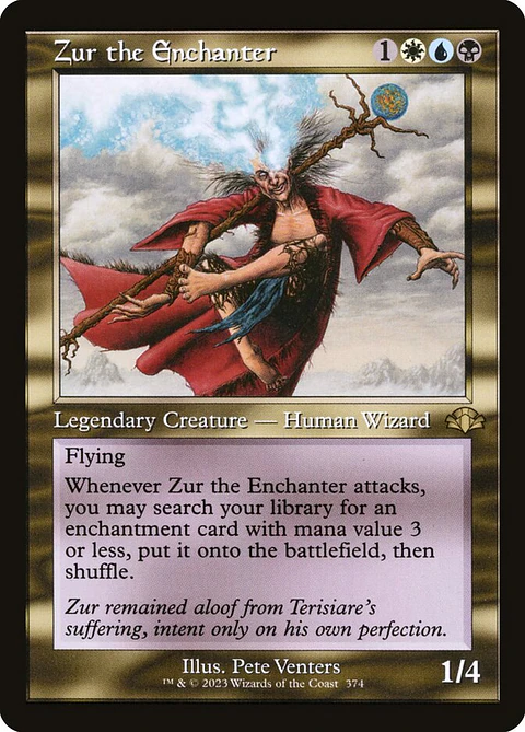 Zur the Enchanter (Retro Frame foil) | Inglés | NM | DMR