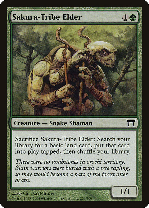 Sakura-Tribe Elder | Inglés | EX | CHK