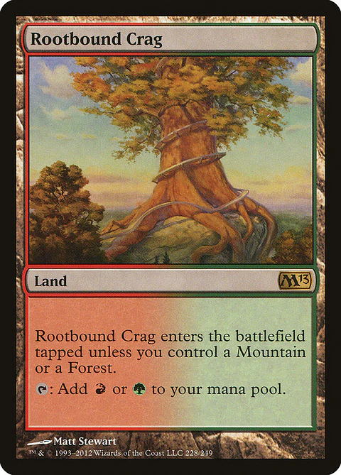 Rootbound Crag | Inglés | NM | M13