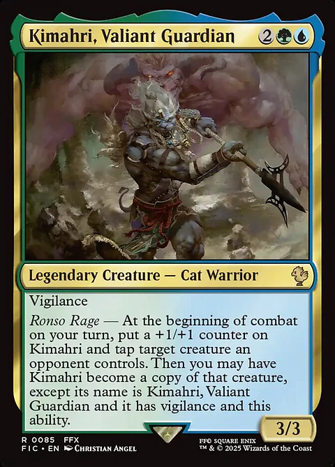 Kimahri, Valiant Guardian (Surge foil) | Inglés | NM | FIC