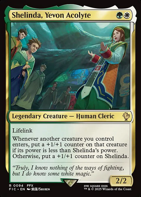 Shelinda, Yevon Acolyte (Surge foil) | Inglés | NM | FIC