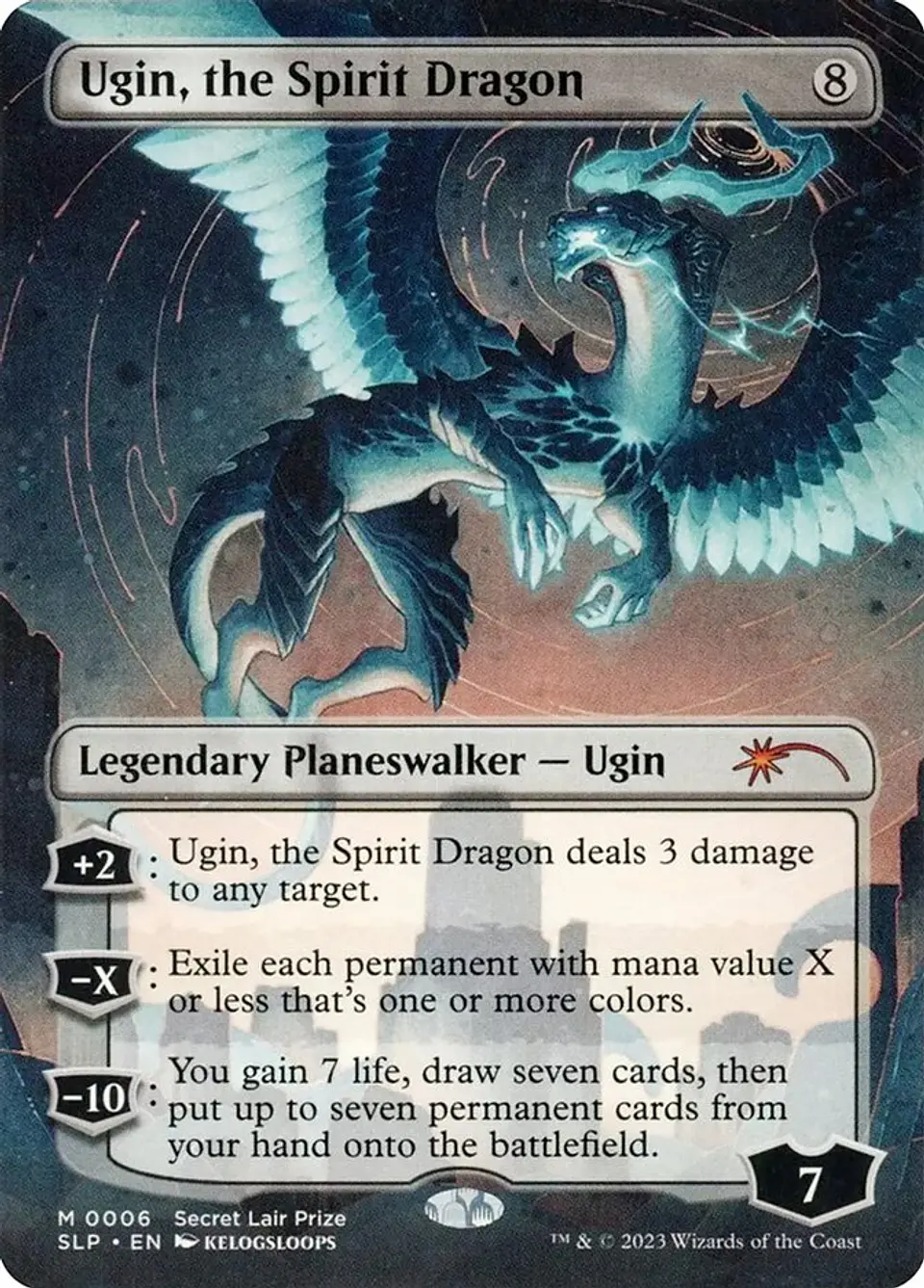 Ugin, the Spirit Dragon (Borderless) | Inglés | NM | SLP 1