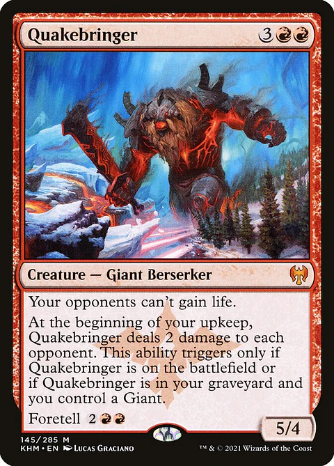 Quakebringer | Inglés | NM | KHM