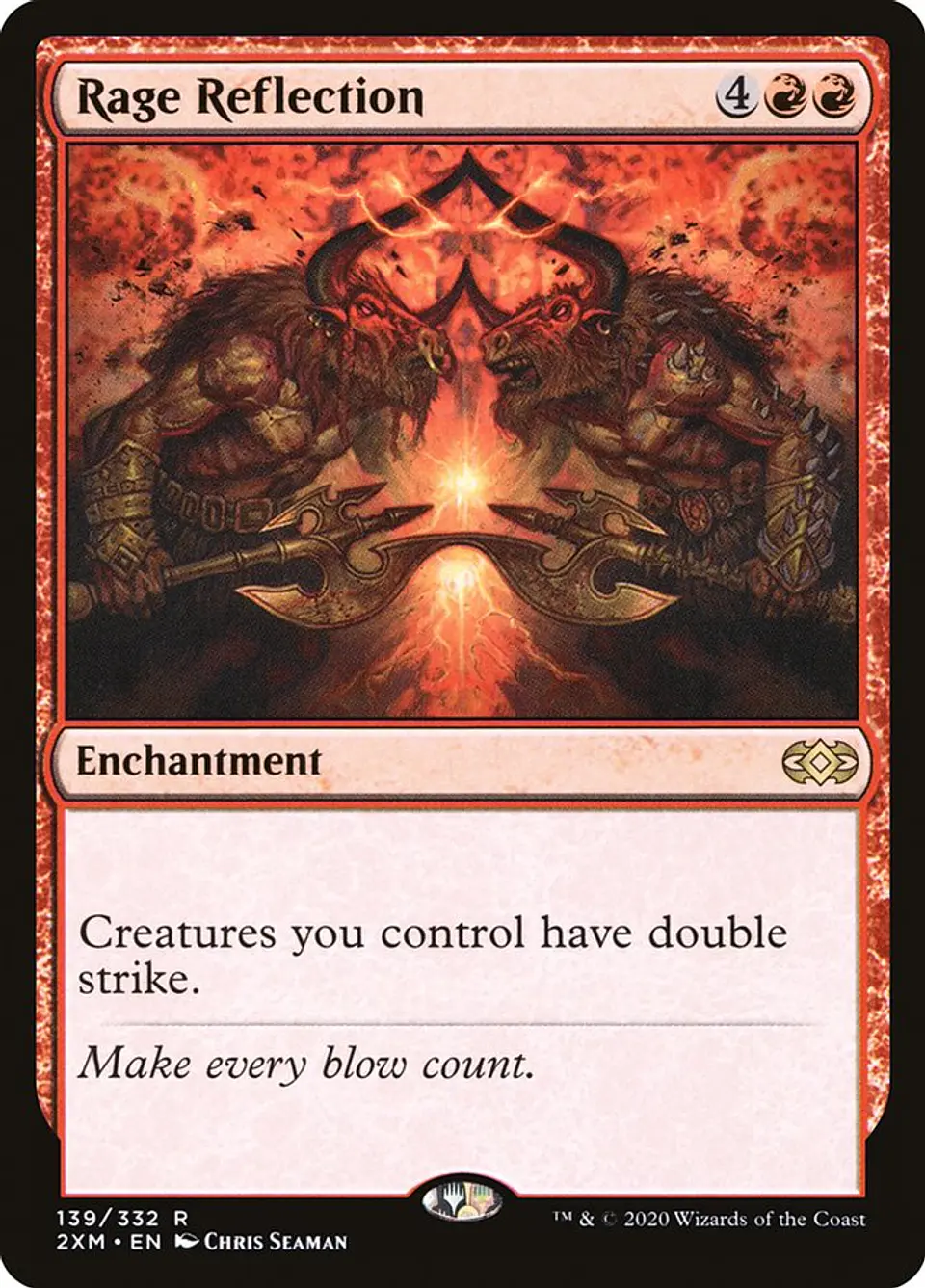 Rage Reflection | Inglés | NM | 2XM 1