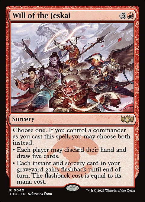 Will of the Jeskai | Inglés | NM | TDC