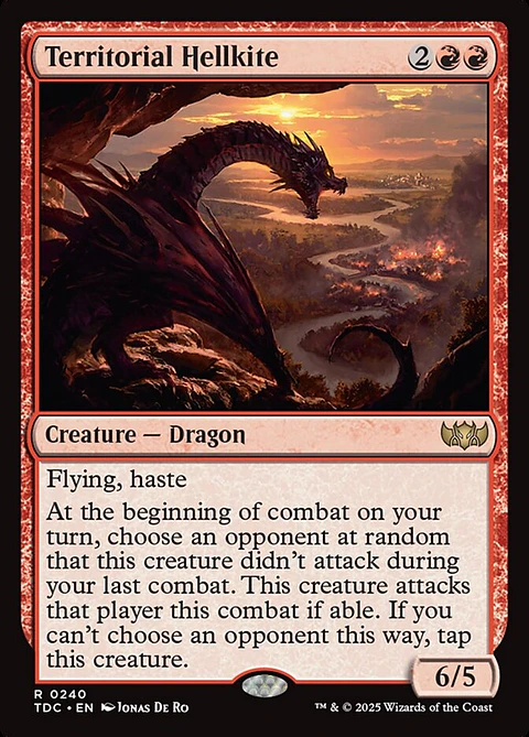 Territorial Hellkite | Inglés | NM | TDC