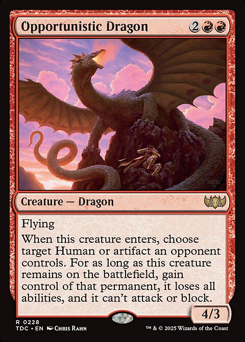 Opportunistic Dragon | Inglés | NM | TDC