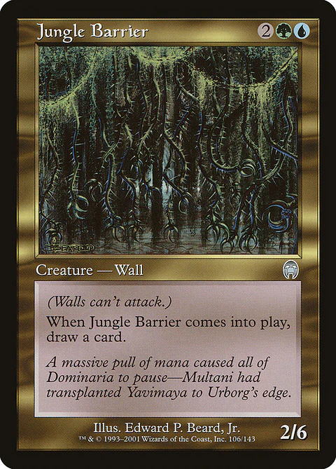 Jungle Barrier (Retro Frame) | Inglés | NM | APC