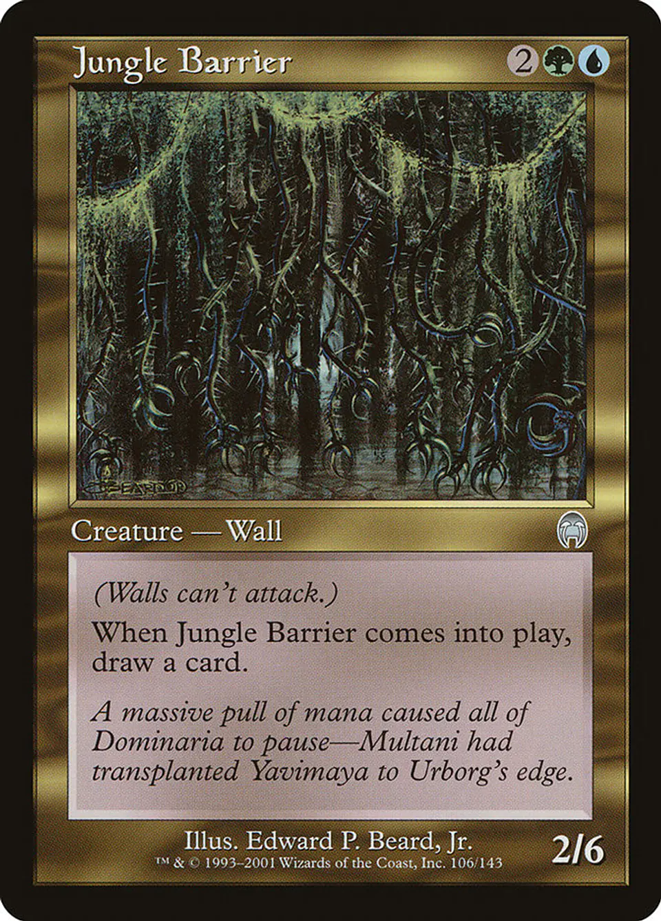 Jungle Barrier (Retro Frame) | Inglés | NM | APC 1