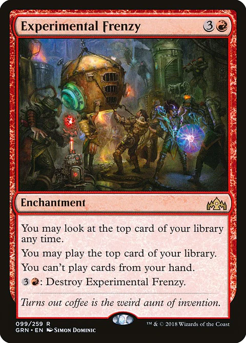 Experimental Frenzy | Inglés | NM | GRN