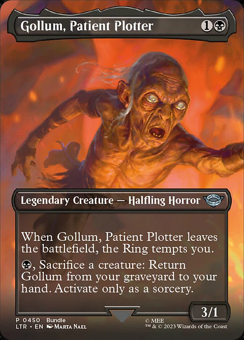 Gollum, Patient Plotter (Borderless foil) | Inglés | NM | LTR