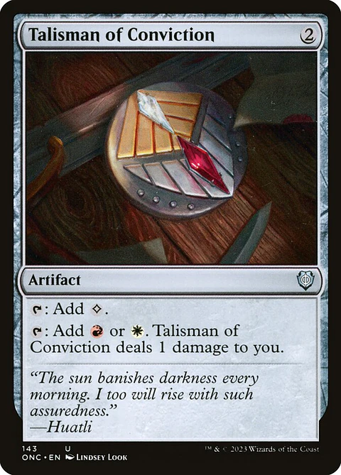 Talisman of Conviction | Inglés | NM | ONC