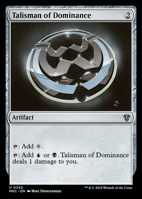 Talisman of Dominance | Inglés | NM | MKC