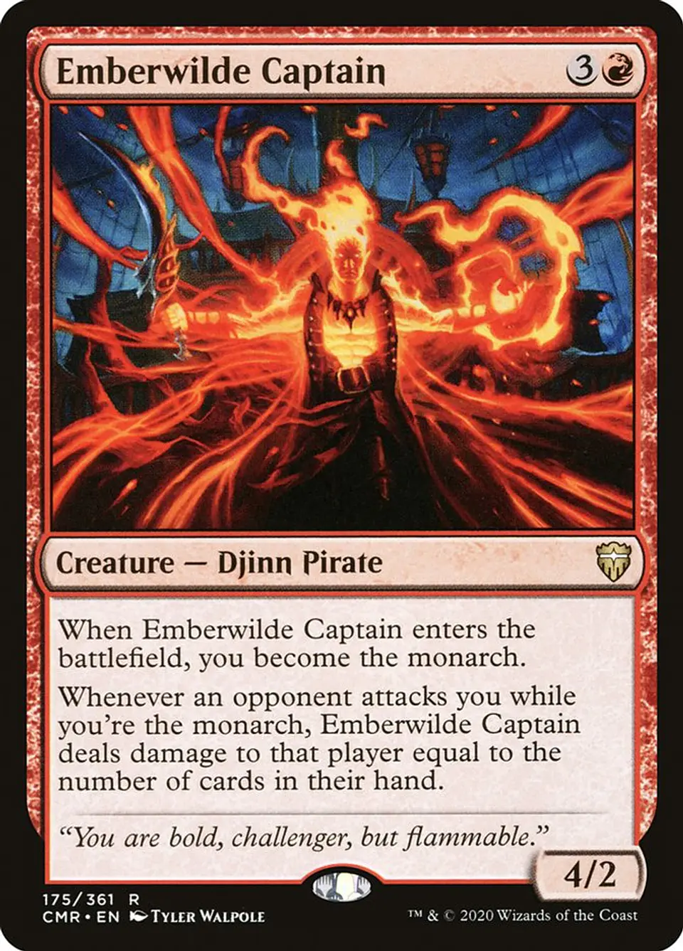 Emberwilde Captain | Inglés | NM | CMR 1
