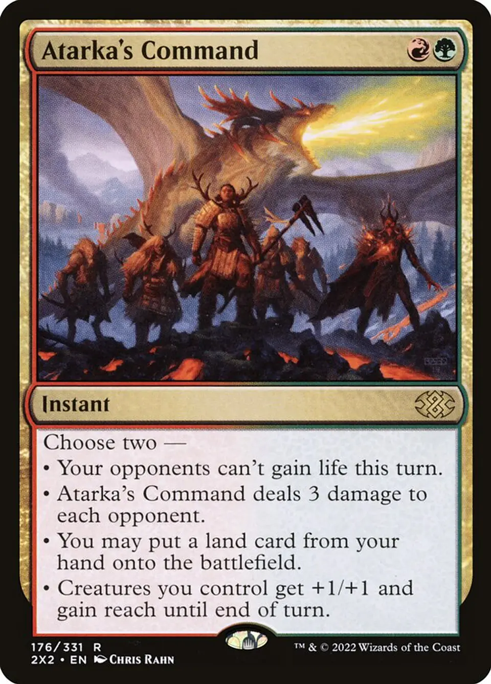 Atarka's Command | Inglés | NM | 2X2 1