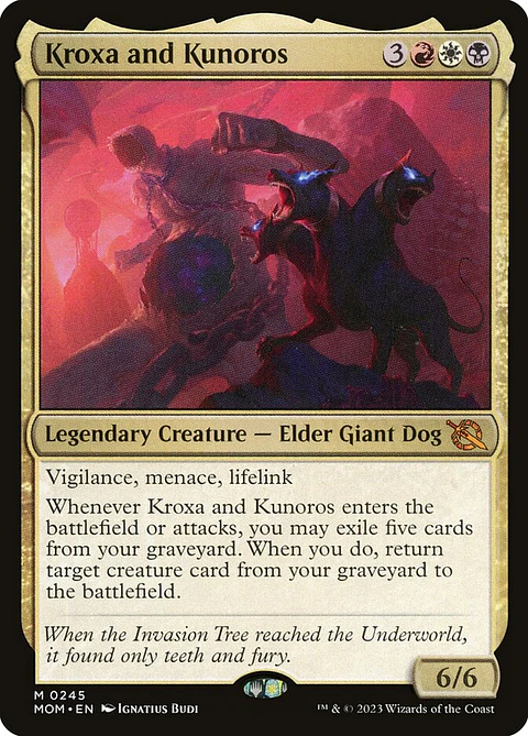 Kroxa and Kunoros | Inglés | NM | MOM