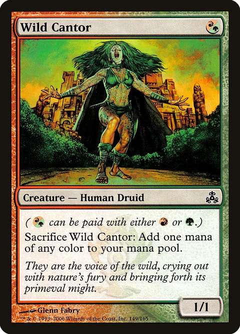 Wild Cantor (foil) | Inglés | NM | GPT