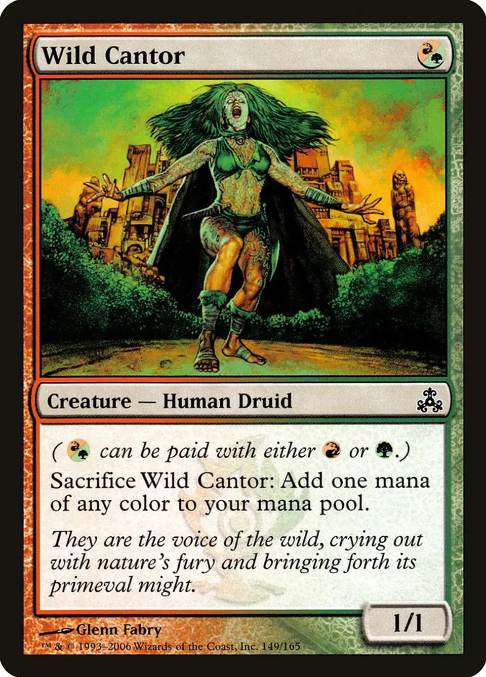 Wild Cantor (foil) | Inglés | NM | GPT 1