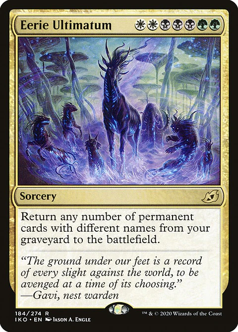 Eerie Ultimatum | Inglés | NM | IKO