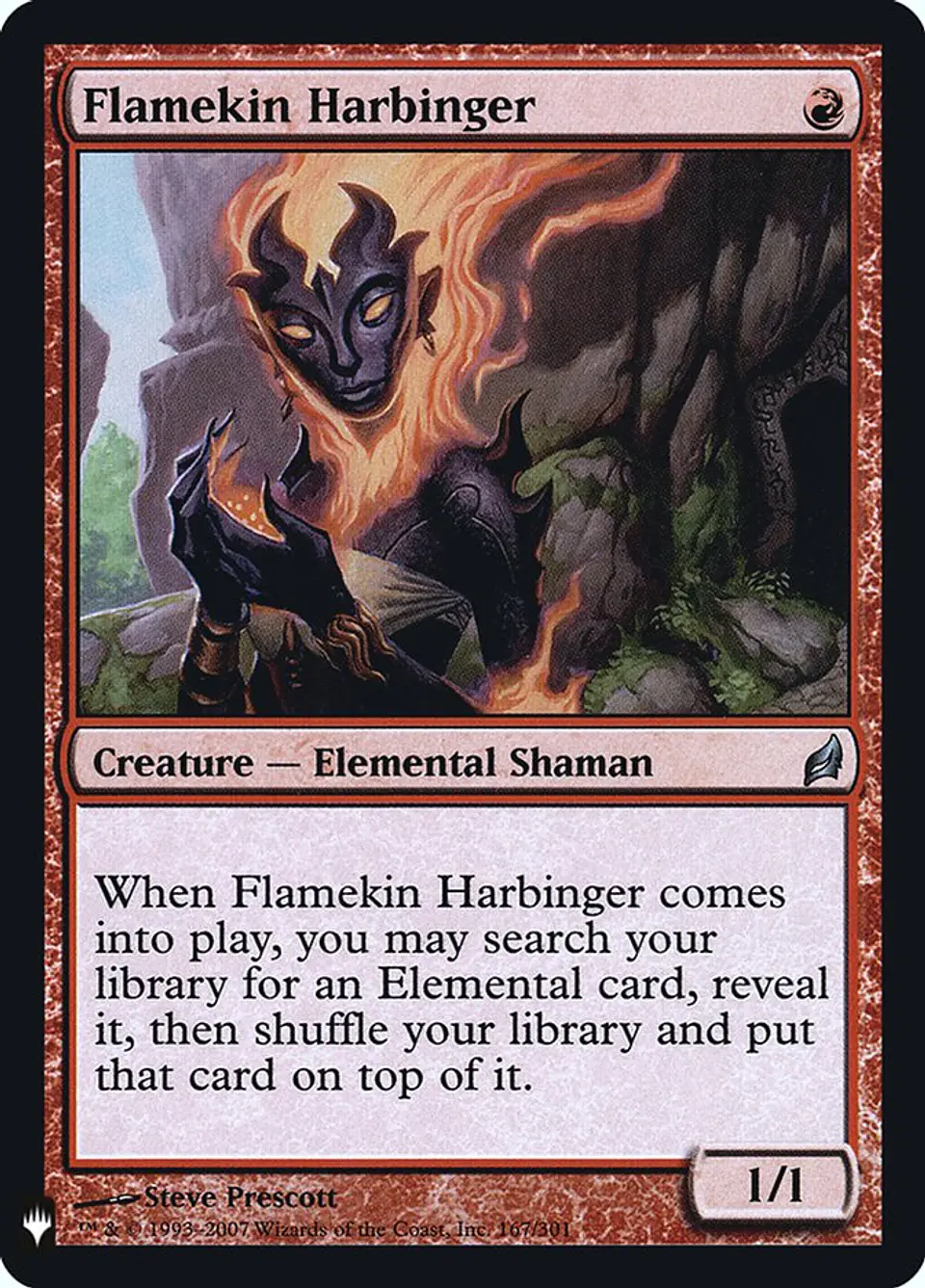 Flamekin Harbinger (foil) | Inglés | NM | PLST 1
