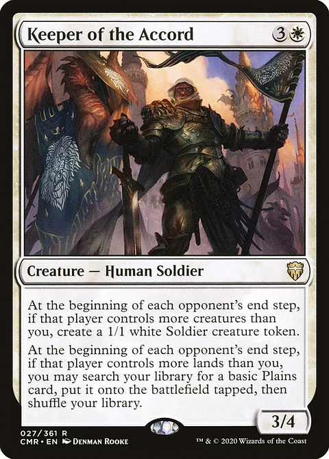 Keeper of the Accord | Inglés | NM | CMR