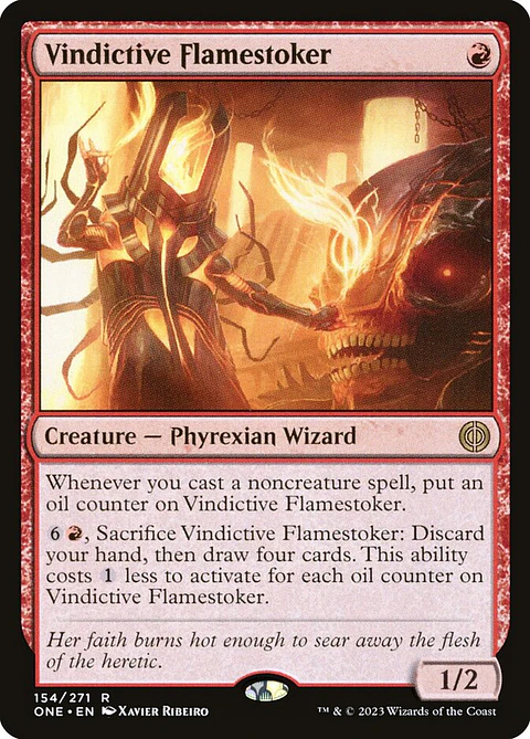 Vindictive Flamestoker (foil) | Inglés | NM | ONE