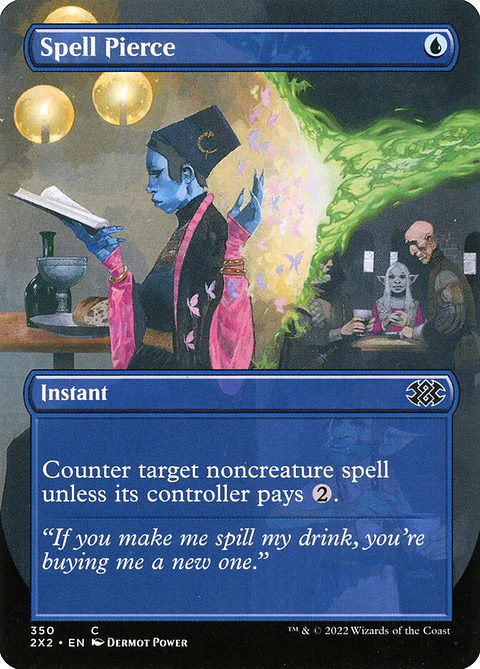 Spell Pierce (Borderless foil) | Inglés | NM | 2X2