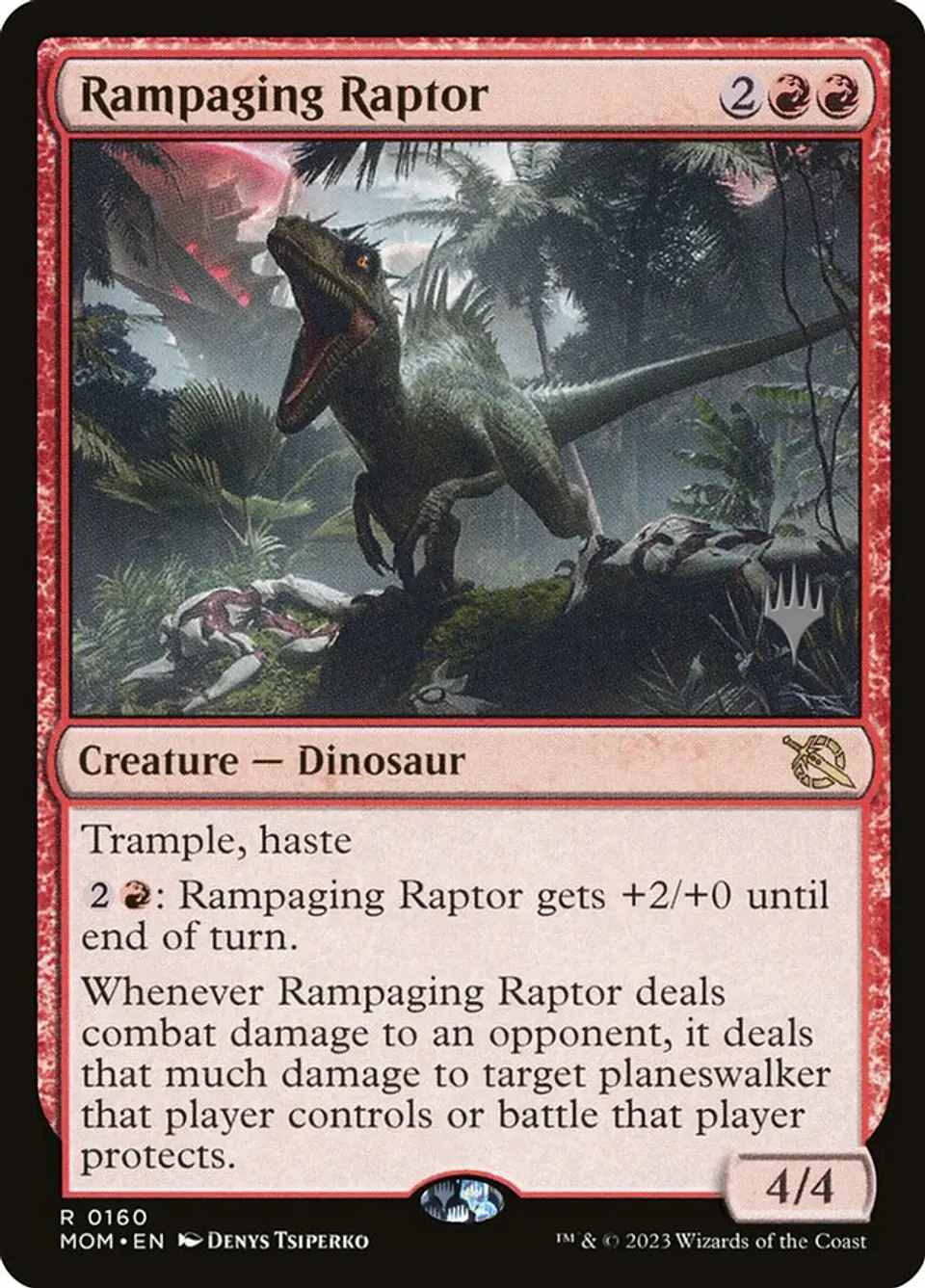 Rampaging Raptor | Inglés | NM | PMOM 1