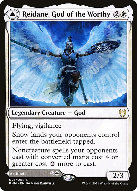 Reidane, God of the Worthy // Valkmira, Protector's Shield | Inglés | NM | KHM