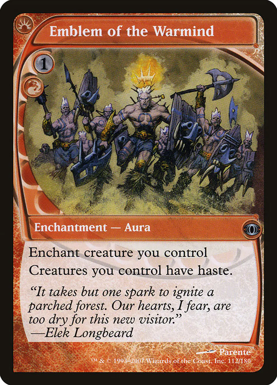 Emblem of the Warmind | Inglés | NM | FUT 1