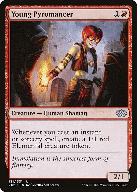 Young Pyromancer (foil) | Inglés | NM | 2X2