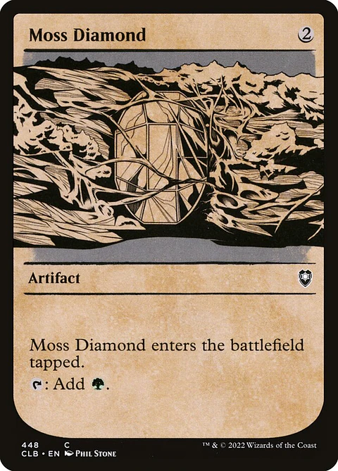 Moss Diamond (Showcase) | Inglés | NM | CLB