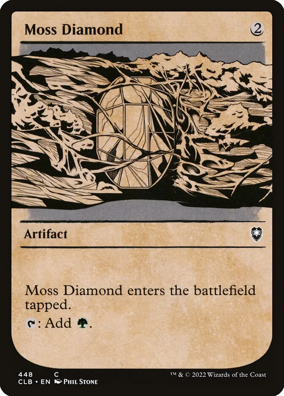 Moss Diamond (Showcase) | Inglés | NM | CLB 1