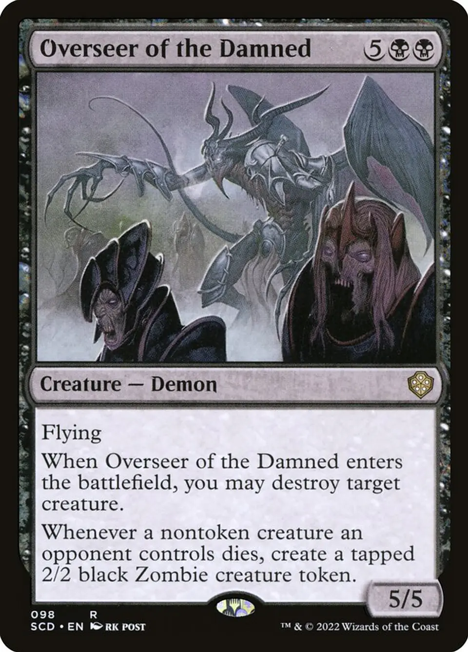 Overseer of the Damned | Inglés | NM | SCD 1
