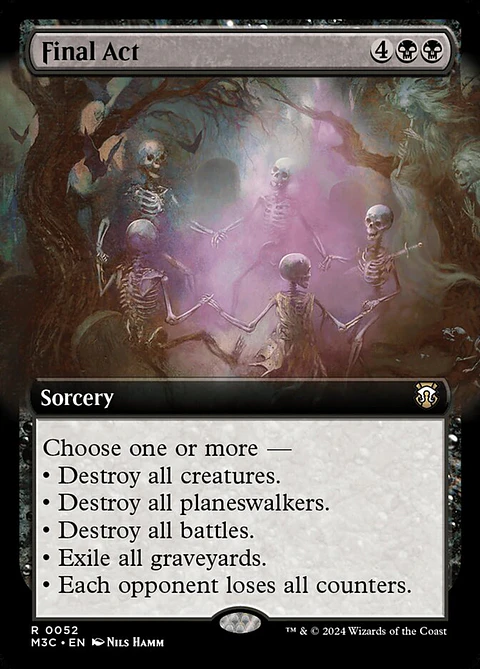 Final Act (Extended Art foil) | Inglés | NM | M3C