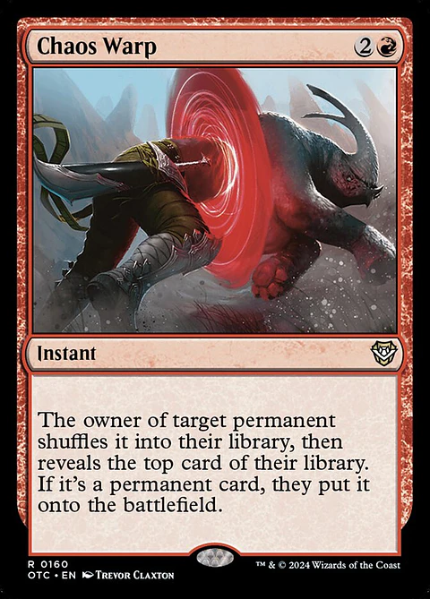 Chaos Warp | Inglés | NM | OTC