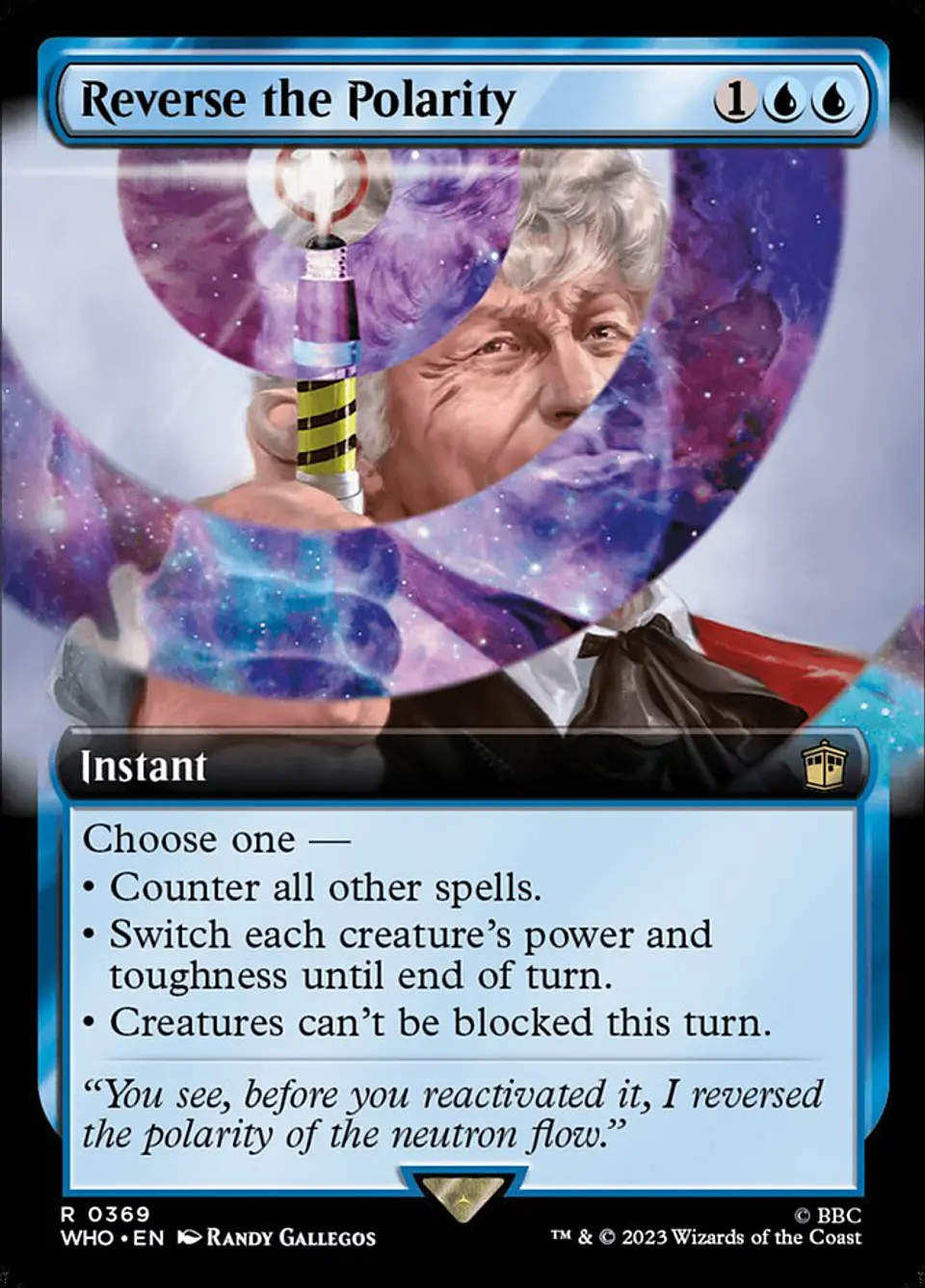 Reverse the Polarity (Extended Art foil) | Inglés | NM | WHO 1