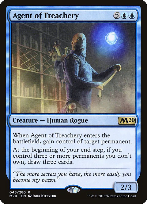 Agent of Treachery | Inglés | NM | M20