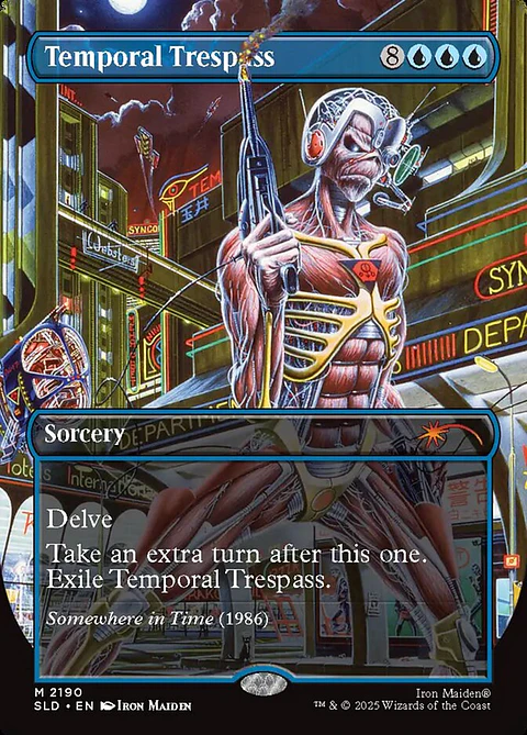 Temporal Trespass (Borderless) | Inglés | NM | SLD