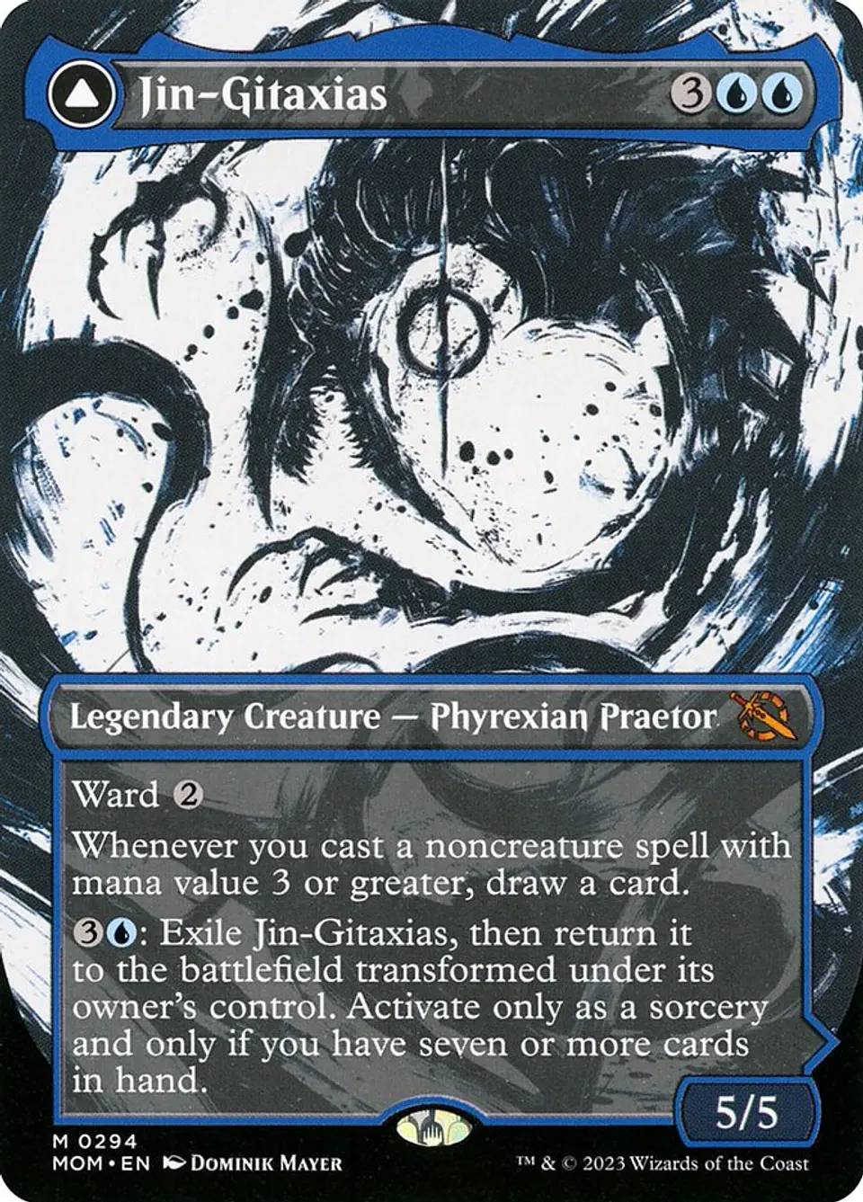 Jin-Gitaxias // The Great Synthesis (Showcase) | Inglés | NM | MOM 1