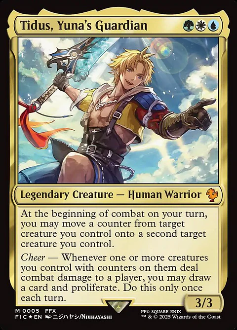 Tidus, Yuna's Guardian (foil) | Inglés | NM | FIC