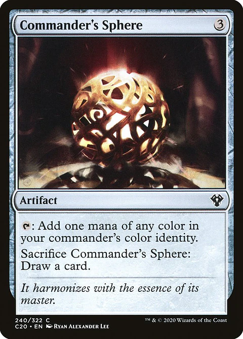 Commander's Sphere | Inglés | NM | C20
