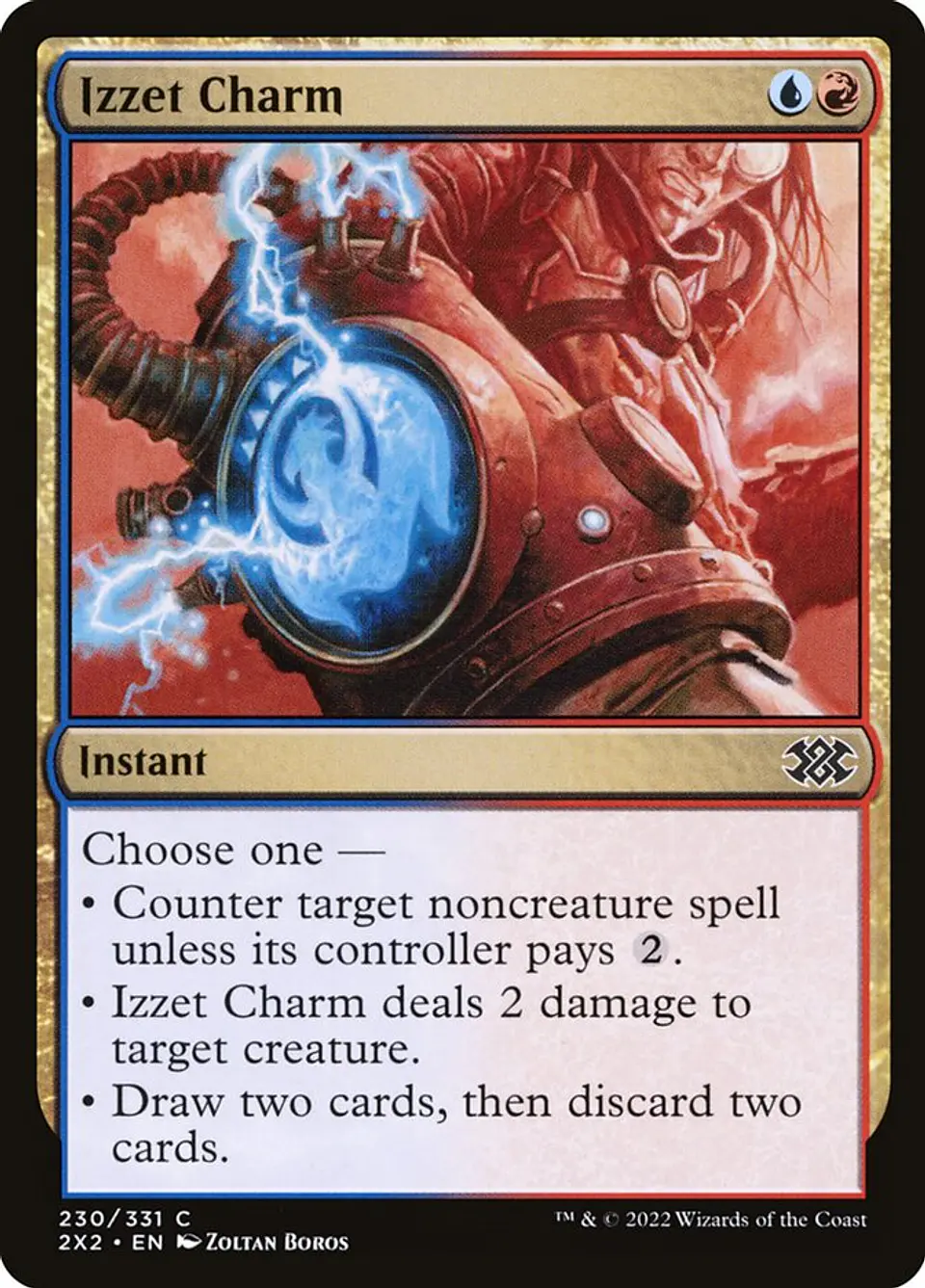 Izzet Charm | Inglés | NM | 2X2 1