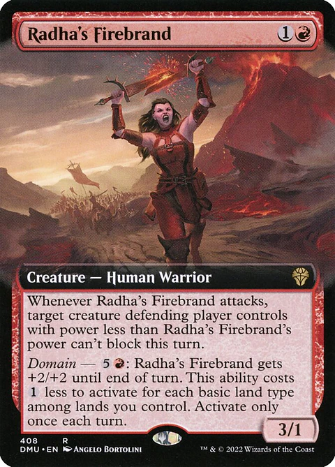 Radha's Firebrand (Extended Art foil) | Inglés | NM | DMU