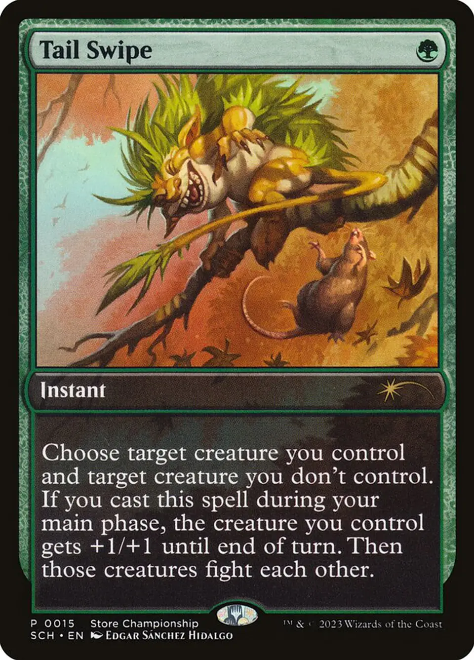 Tail Swipe (Store Championship) | Inglés | NM | SCH 1