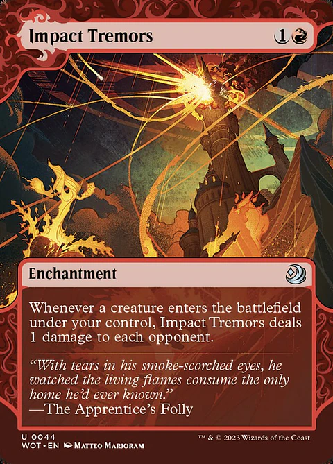 Impact Tremors (Showcase) | Inglés | NM | WOT
