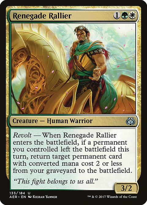 Renegade Rallier (foil) | Inglés | NM | AER