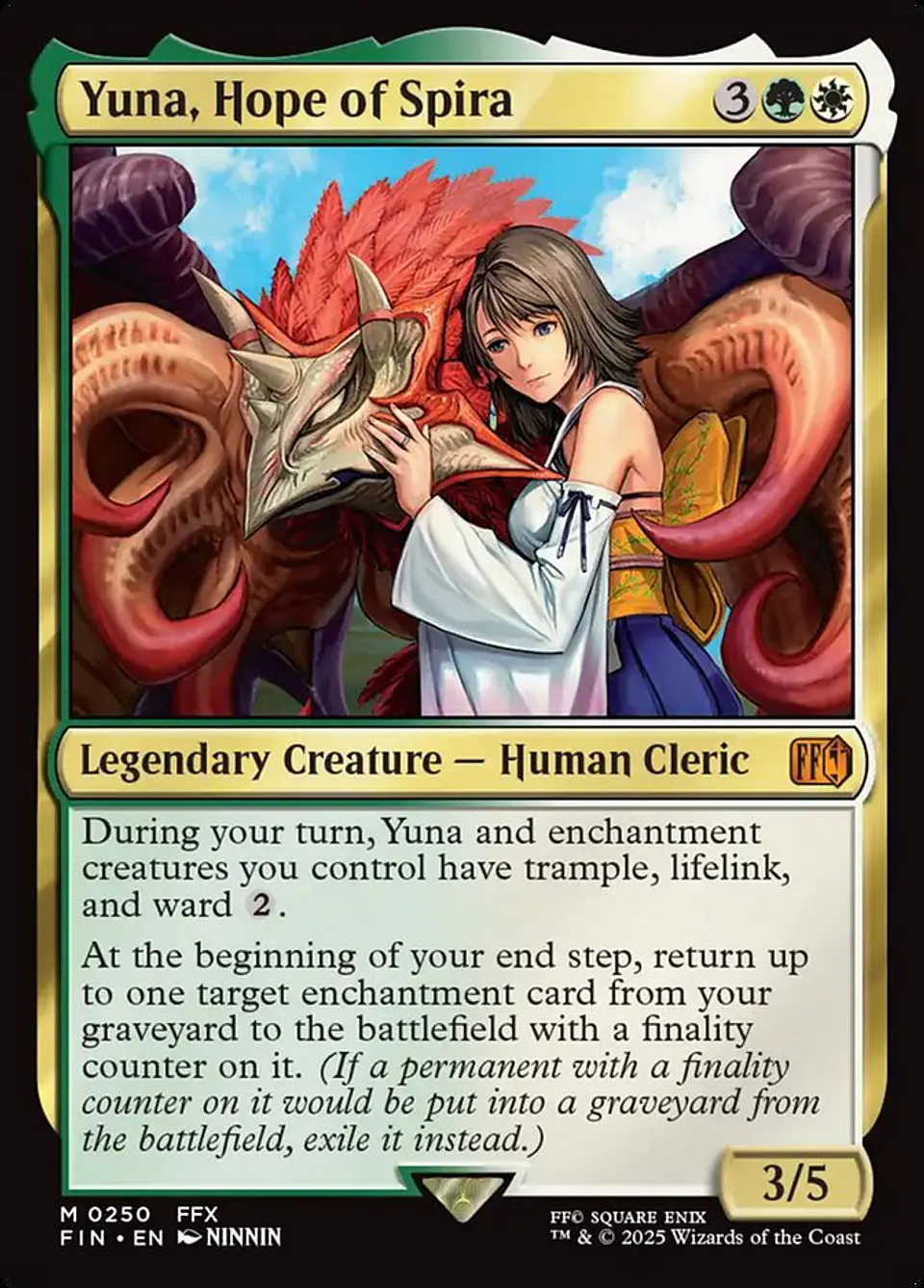 Yuna, Hope of Spira (foil) | Inglés | NM | FIN 1